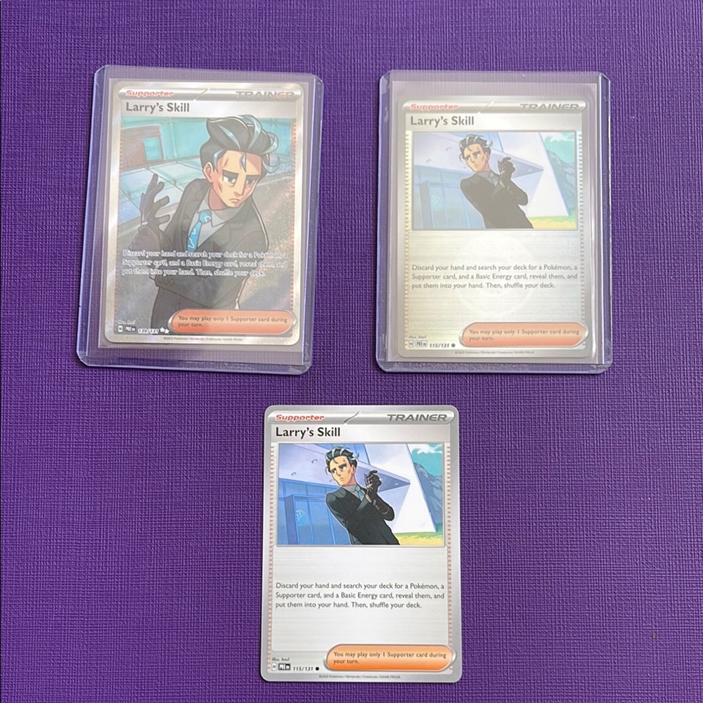 Larry's Skill Bundle! 139/131, 115/131, 115/131 pokeball Prismatic Evolutions